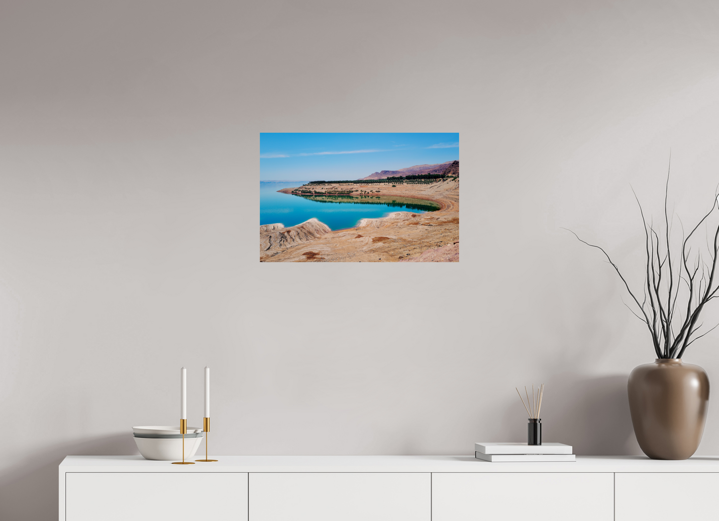 Immobile et morte (Jordanie, Mer Morte)