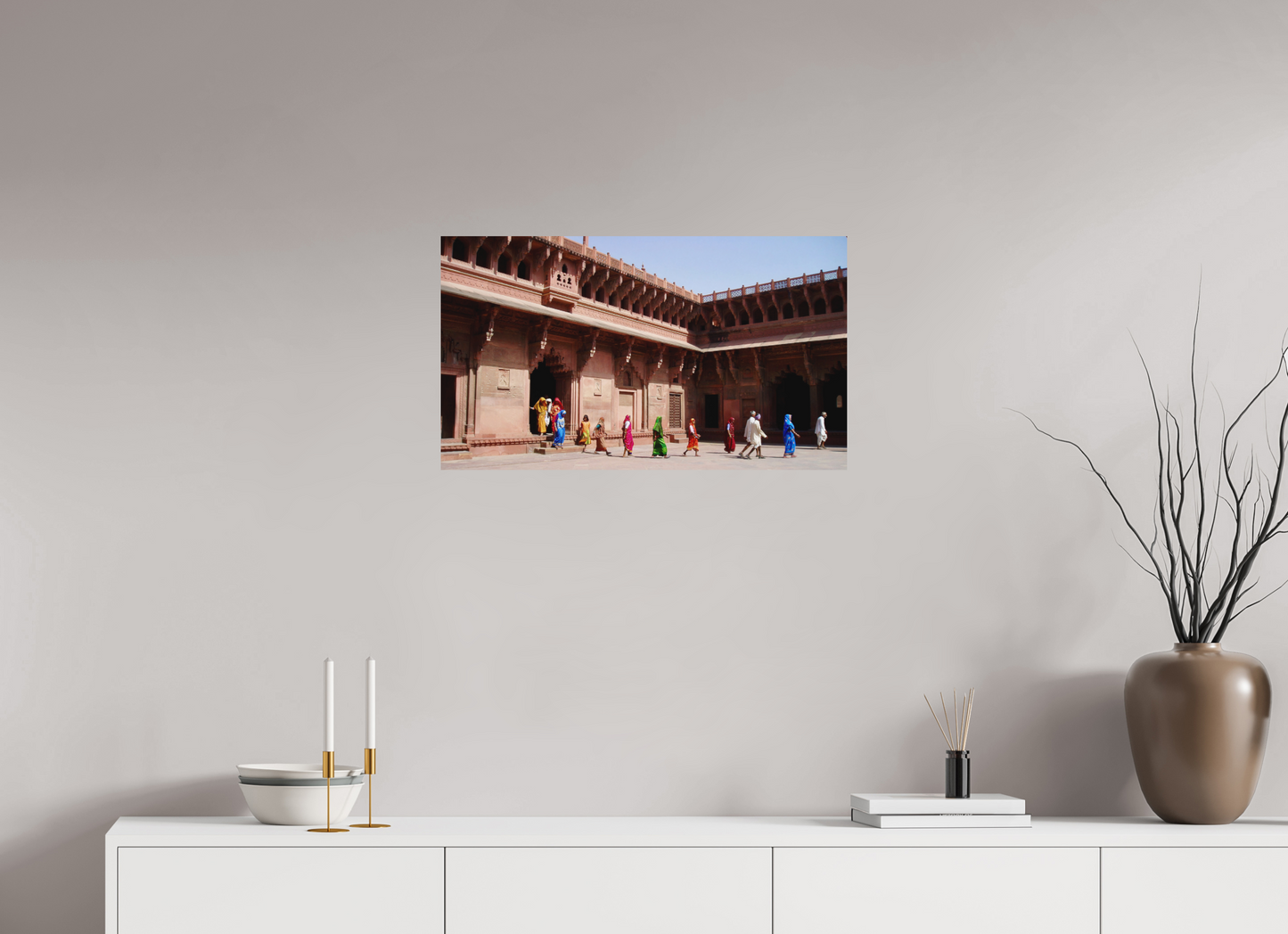 Rajasthan flow (India, Jaipur)