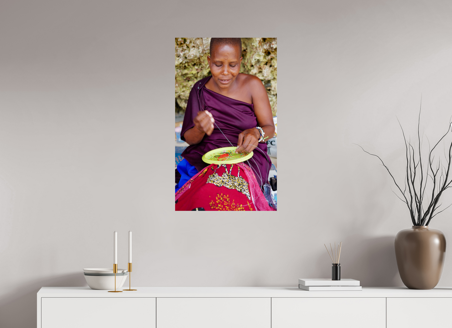 Maasai Geometry IV (Tanzania, Zanzibar)