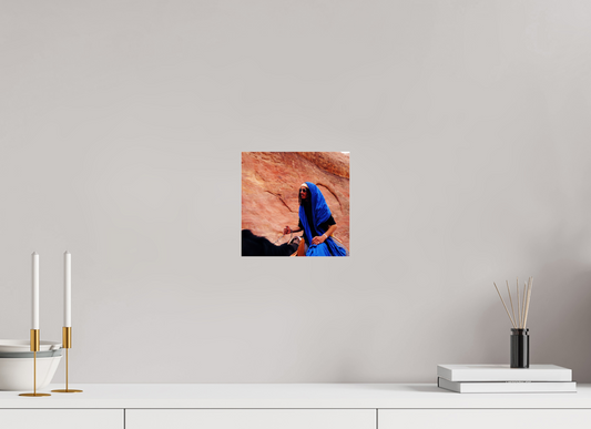 Bleu bédouin (Jordanie, Petra)