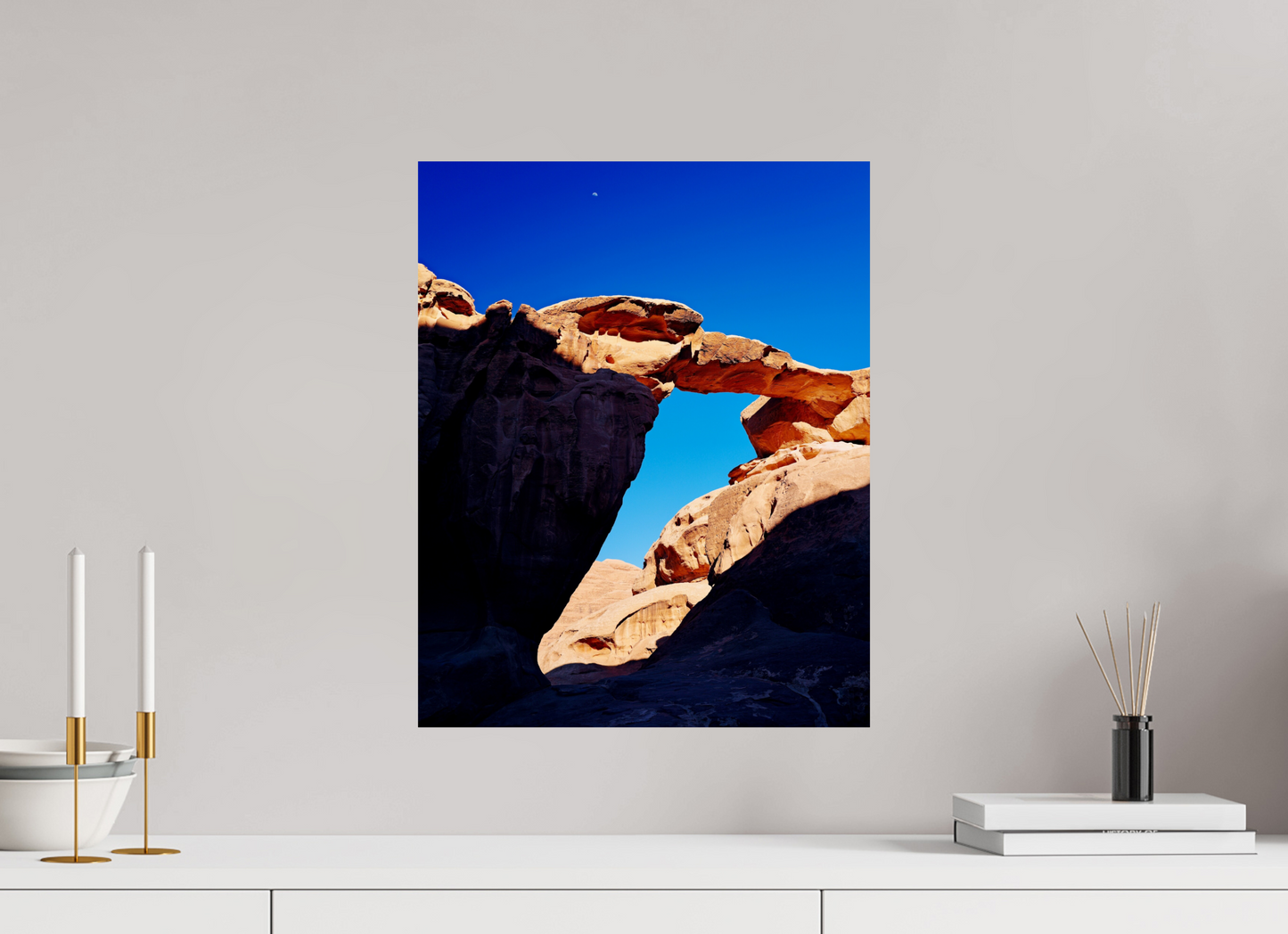 Hanging desert (Jordan, Wadi Rum)