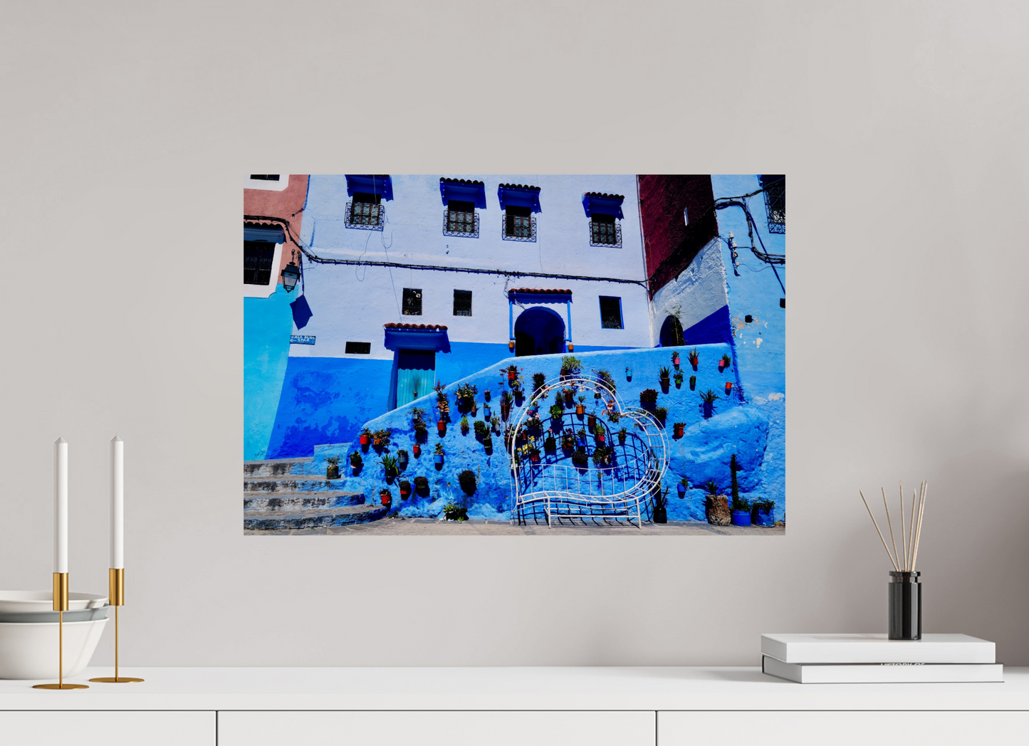 Blue love (Morocco, Chefchaouen)