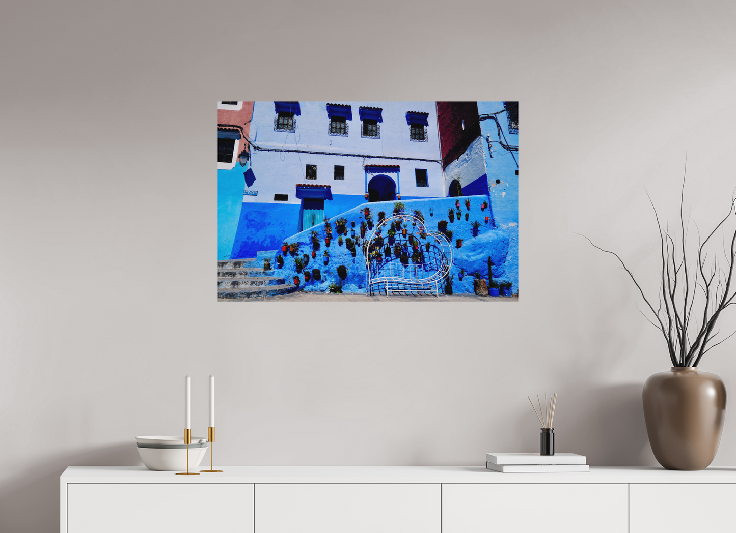 Blue love (Morocco, Chefchaouen)
