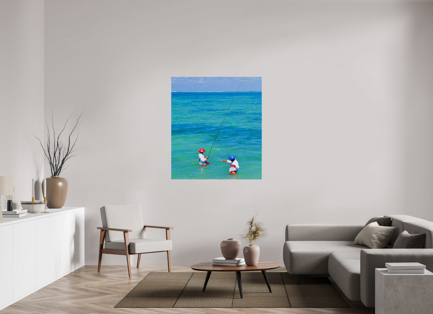 Sabre fishermen (Indonesia, Bali)