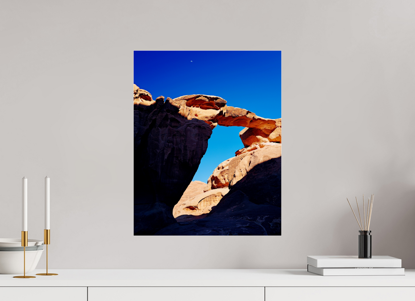 Hanging desert (Jordan, Wadi Rum)
