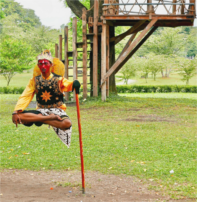 Levitation (Indonesia, Borobudur)
