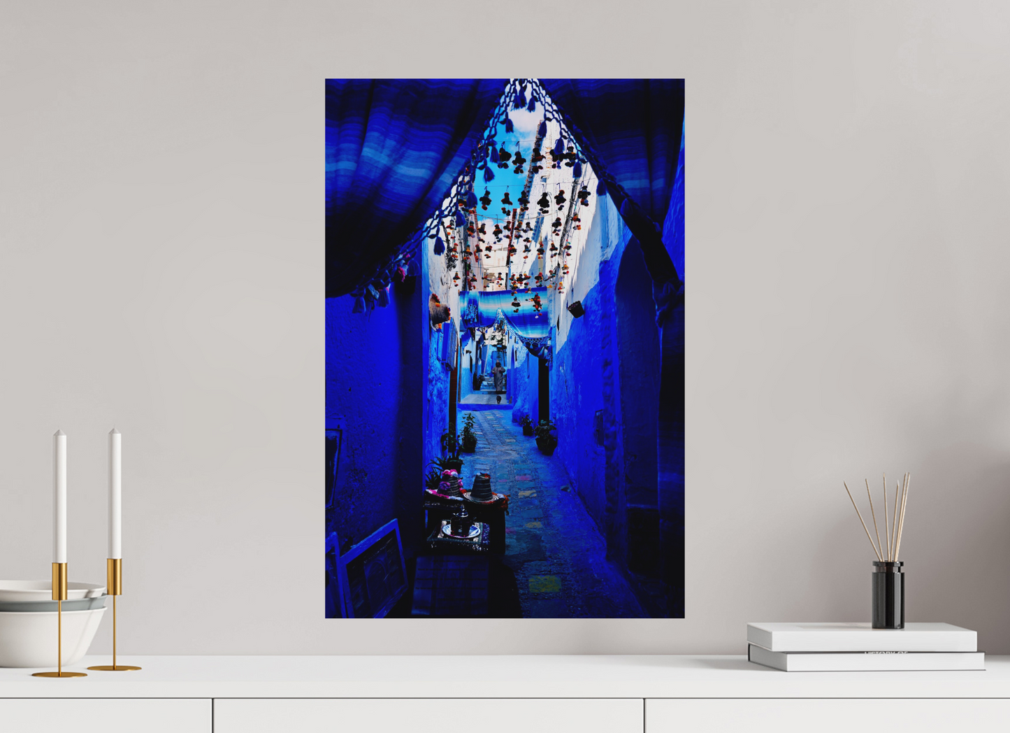 Suspensions (Morocco, Chefchaouen)