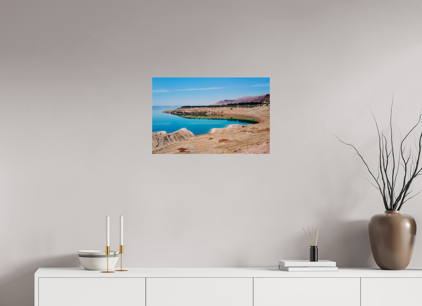 Immobile et morte (Jordanie, Mer Morte)