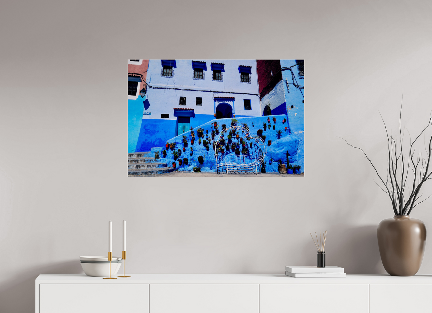 Blue love (Morocco, Chefchaouen)