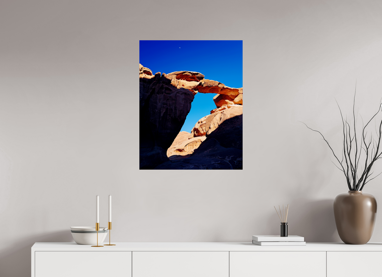 Hanging desert (Jordan, Wadi Rum)