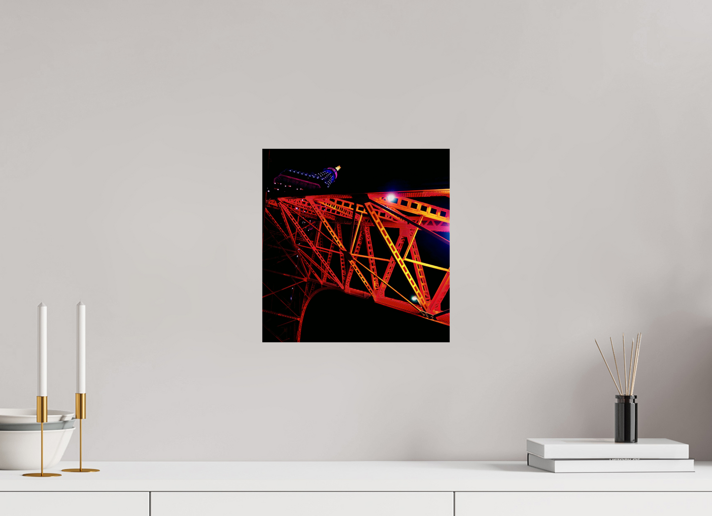 Steel in Red (Japan, Tokyo)