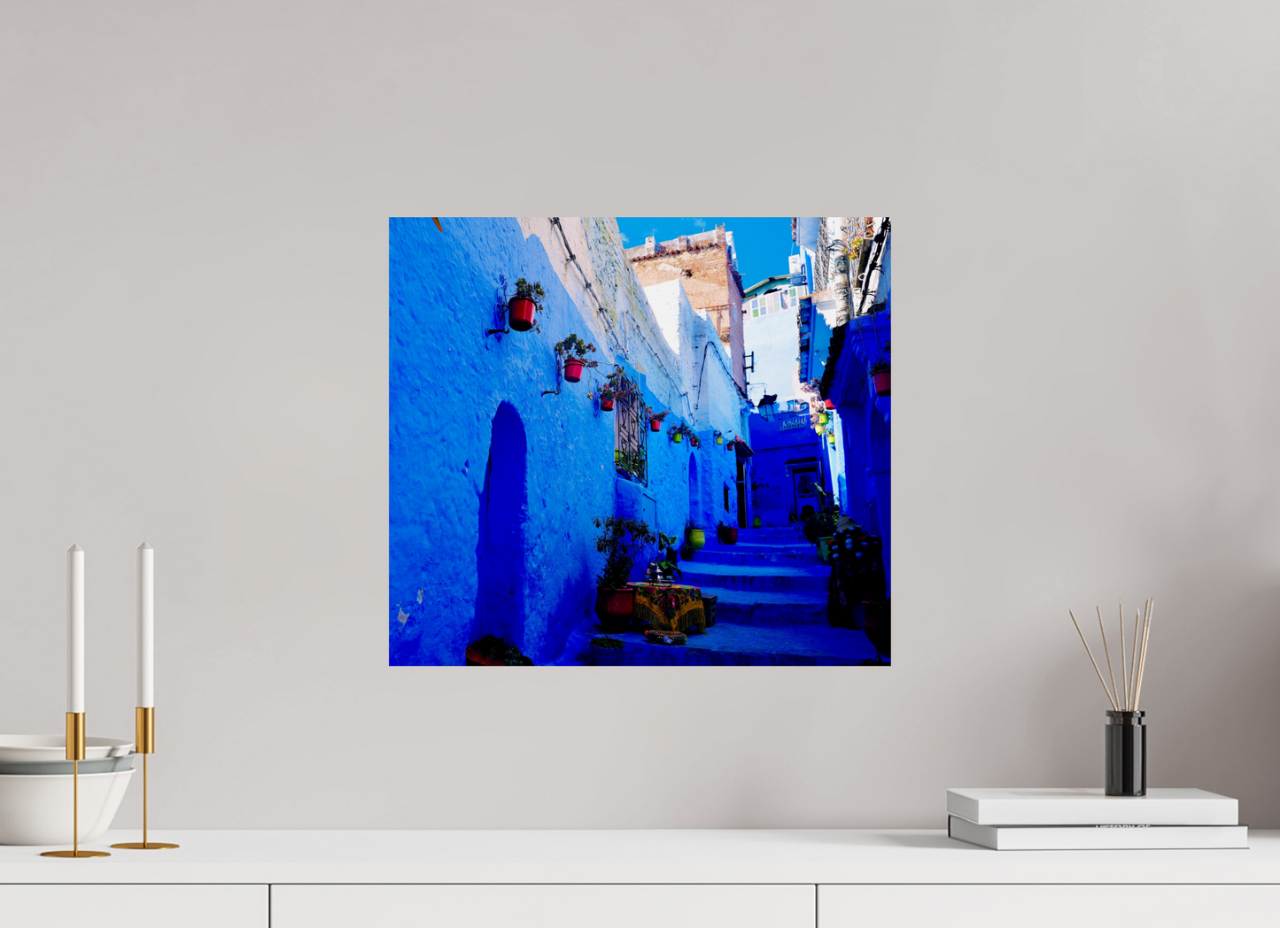 Blue Labyrinth (Morocco, Chechaouen)