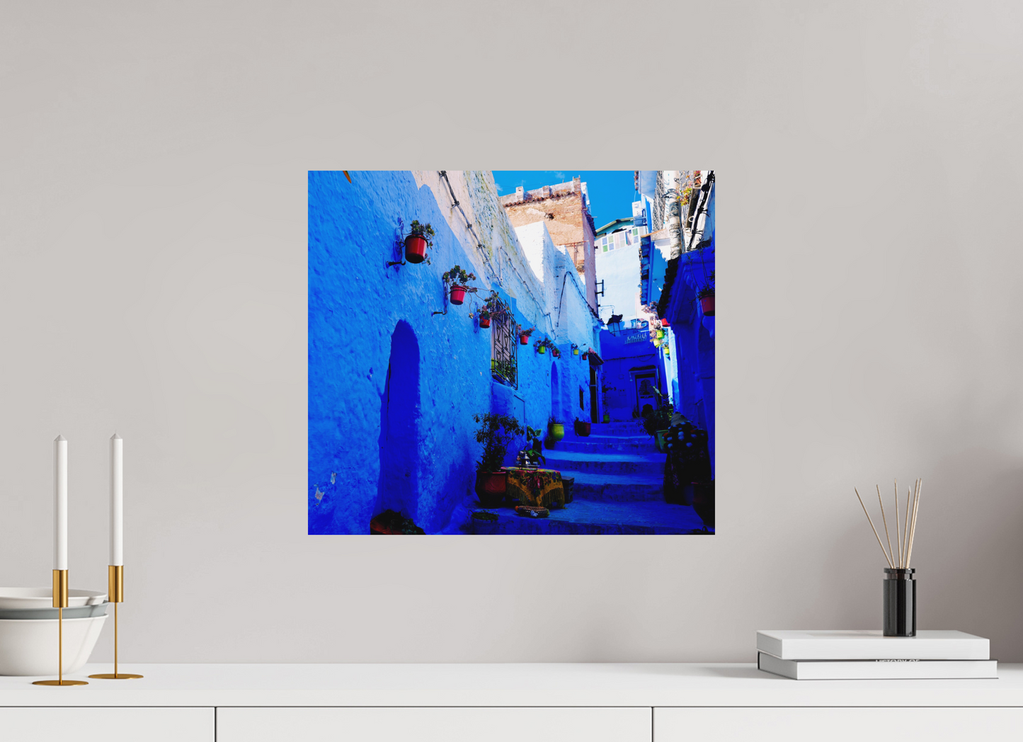 Blue Labyrinth (Morocco, Chechaouen)