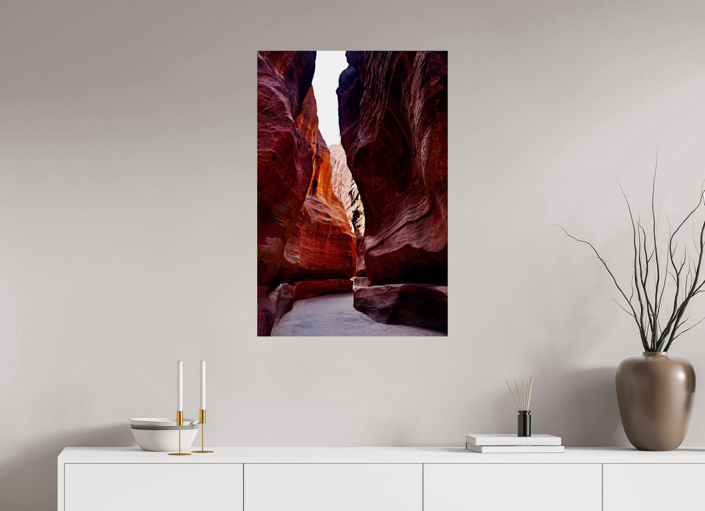 Siq (Jordanie, Petra)