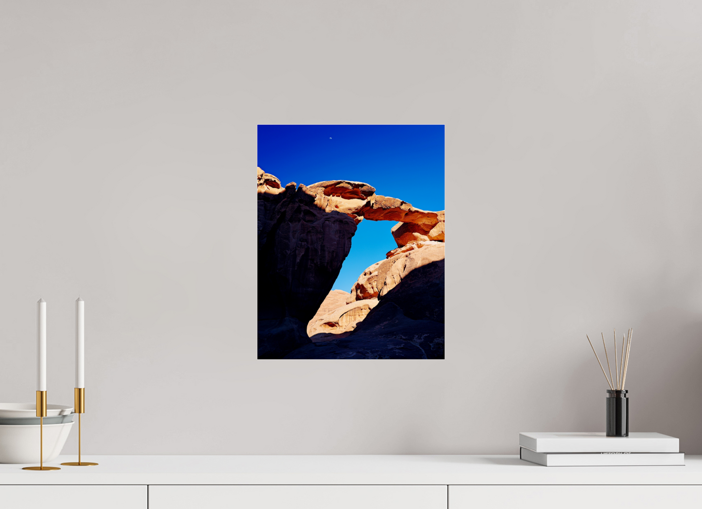Hanging desert (Jordan, Wadi Rum)