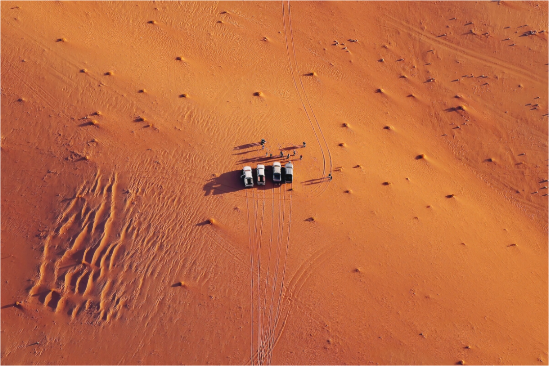 Traces (Jordanie, Wadi Rum)