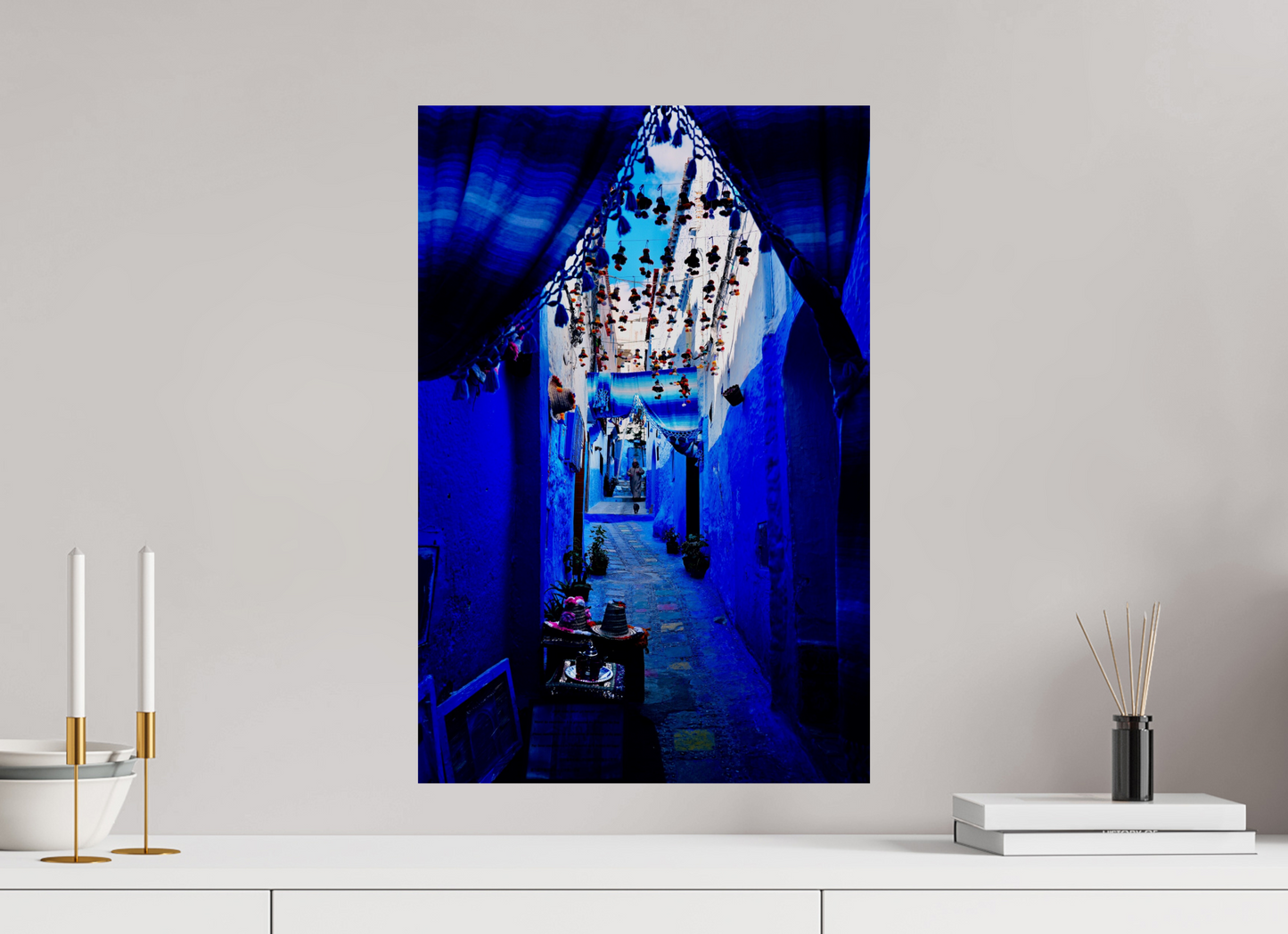 Suspensions (Morocco, Chefchaouen)