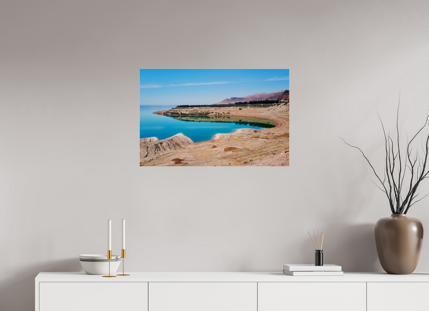 Immobile et morte (Jordanie, Mer Morte)
