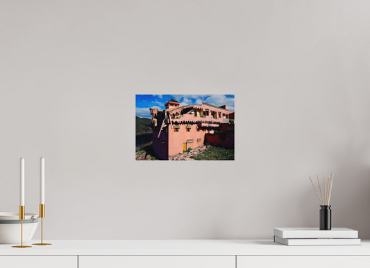 30 x 20 cm, Impression mate fine art sur alu dibond (prête à être accrochée) Earthquake (Maroc, Atlas)