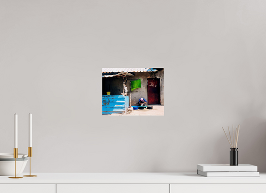 Geste quotidien (Tanzanie, Zanzibar)