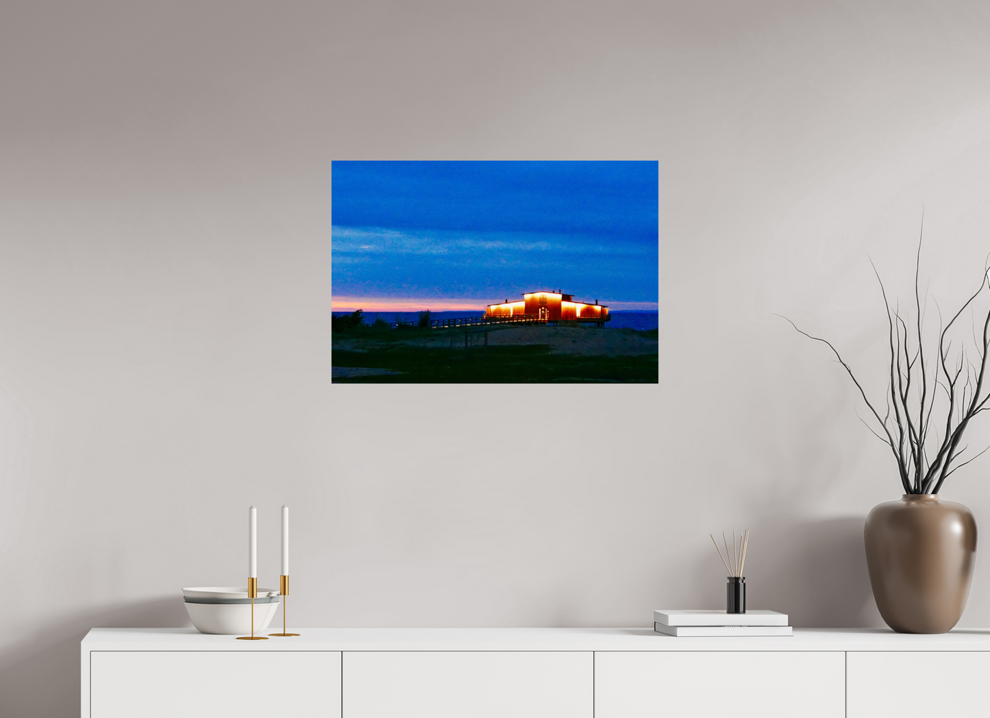 73,3 x 50 cm, Tirage brillant papier Fuji Crystal DP II (à encadrer) Lisière humaine (Suède,Båstad)