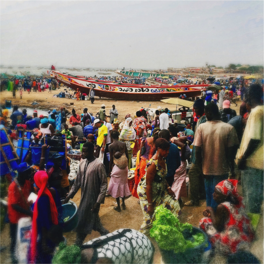 Coast beat (Senegal, MBour)