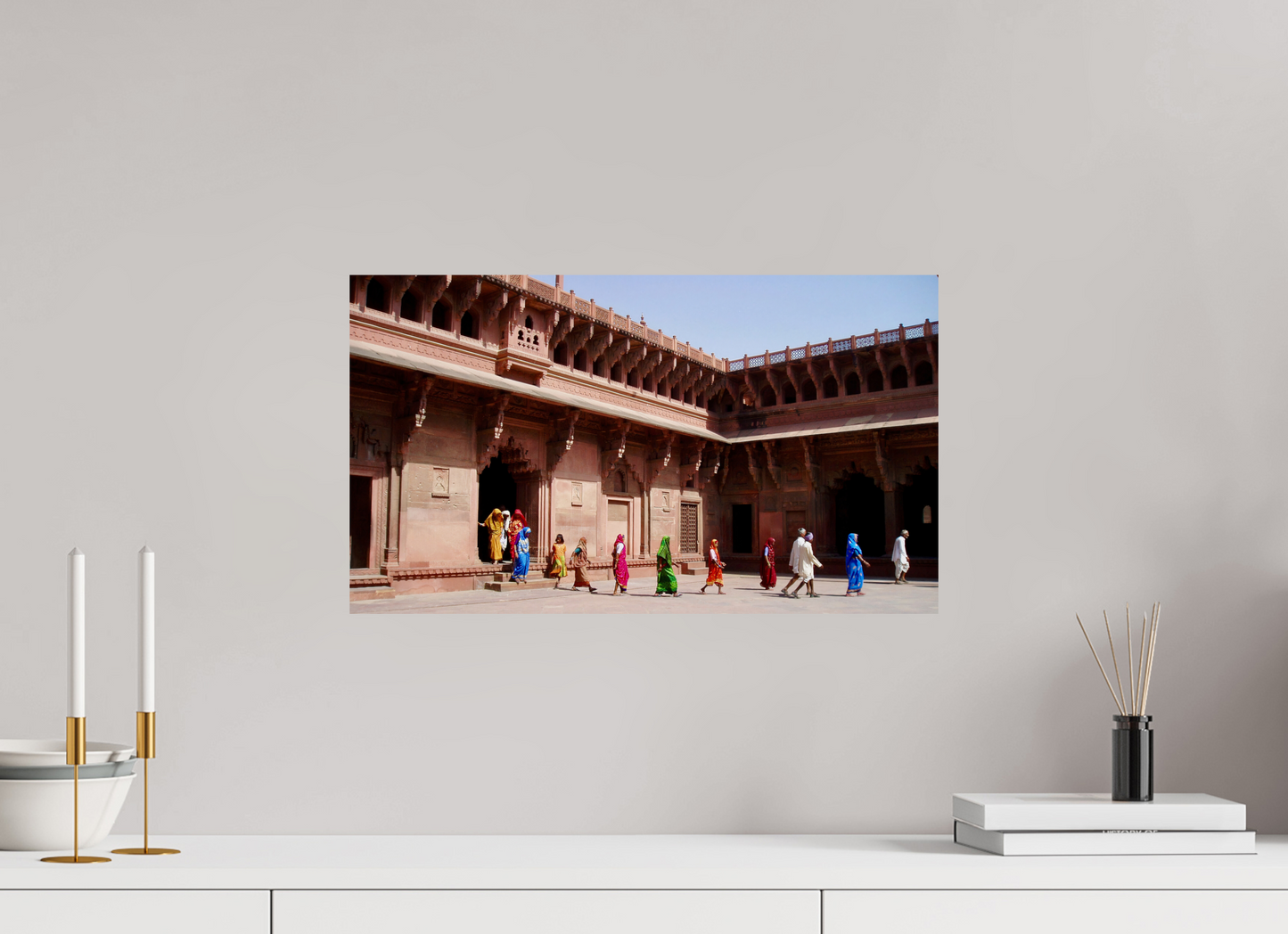 Rajasthan flow (India, Jaipur)