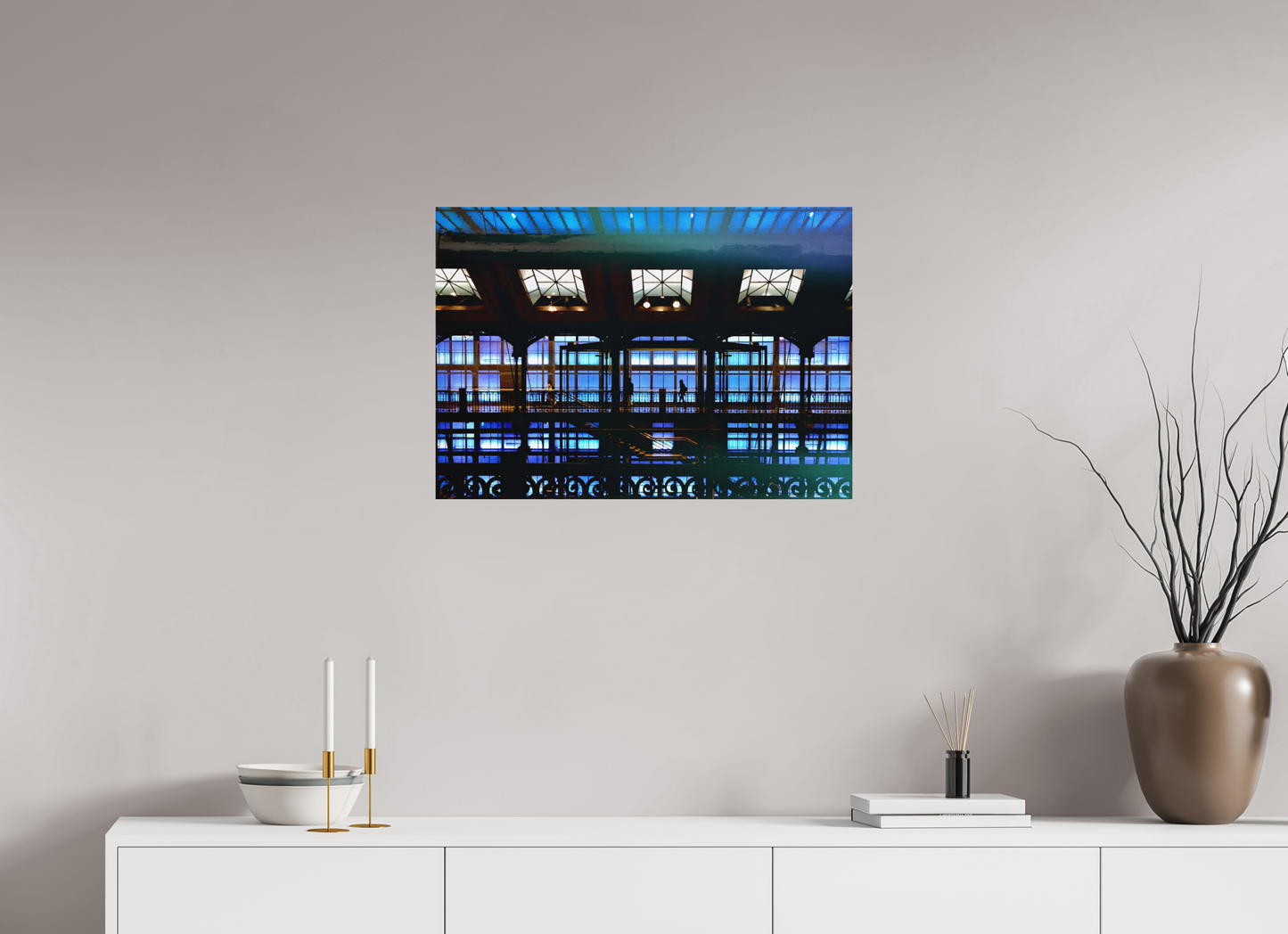 71,3 x 50 cm, Impression mate fine art sur alu dibond (prête à être accrochée) Isotropie (France, Paris)