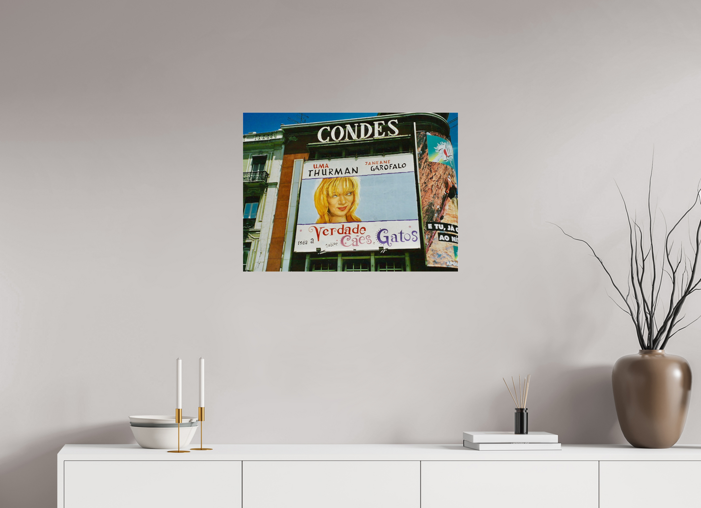 67,6 x 50 cm, Impression brillante fine art sur alu dibond (prête à être accrochée) Uma (Portugal, Lisbonne)