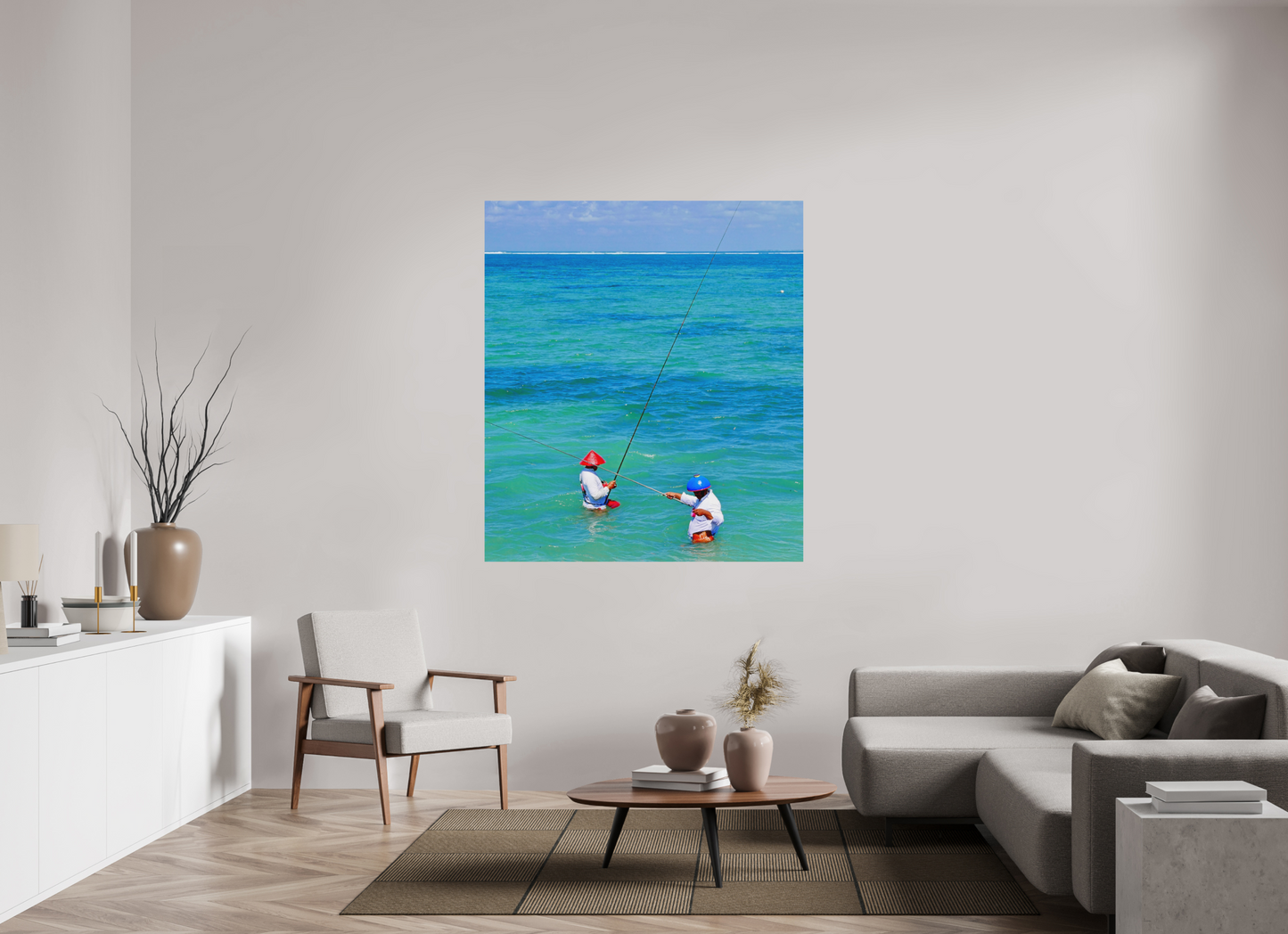 Sabre fishermen (Indonesia, Bali)