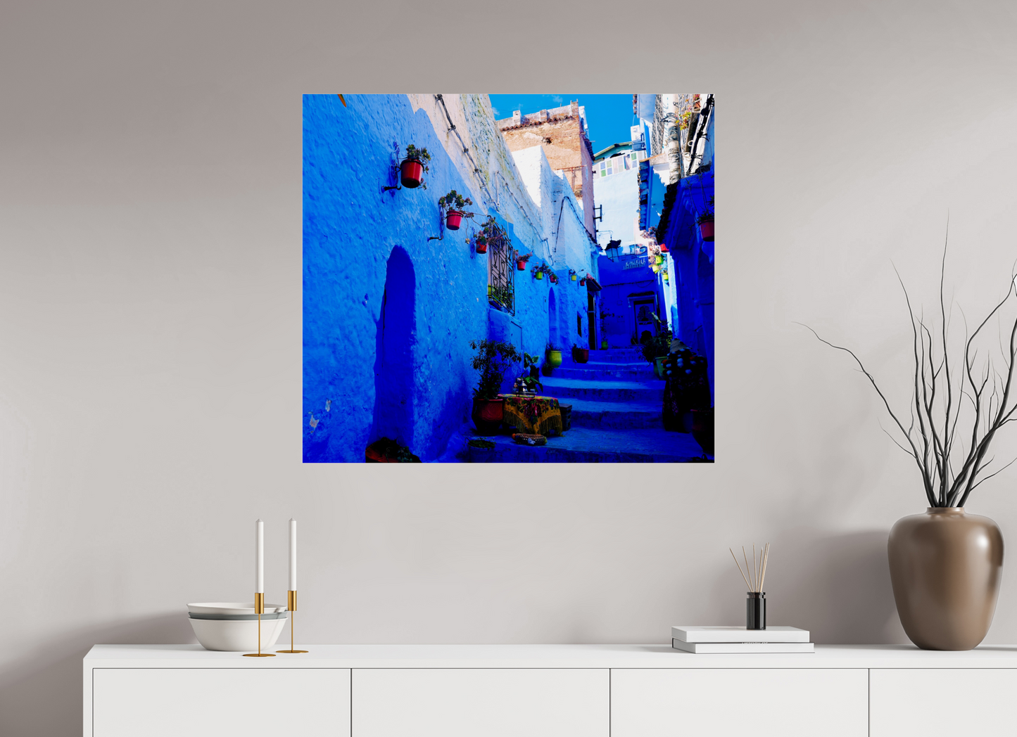 Blue Labyrinth (Morocco, Chechaouen)