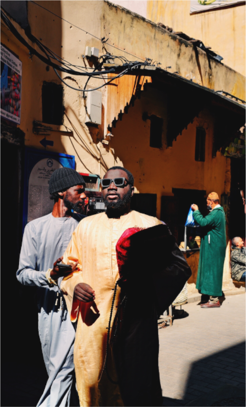 The path for two (Morocco, Fez)