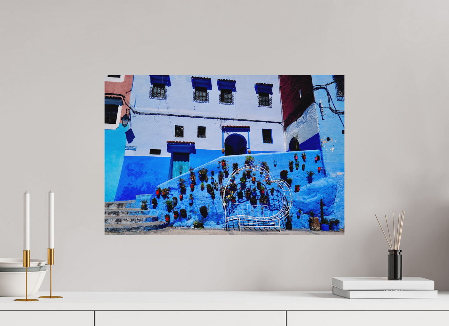 Blue love (Morocco, Chefchaouen)