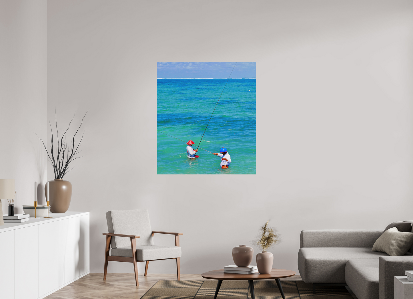 Sabre fishermen (Indonesia, Bali)