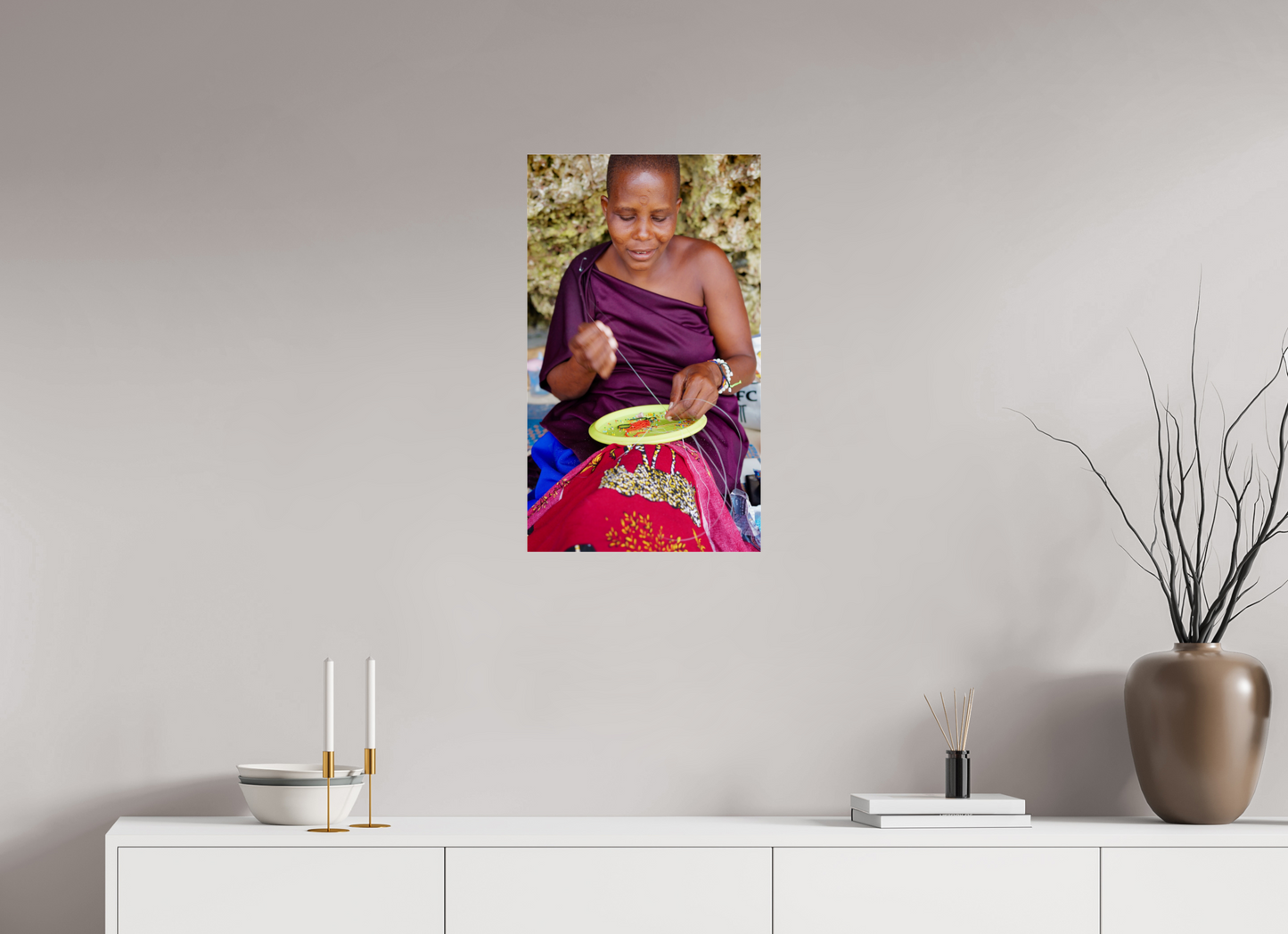 Maasai Geometry IV (Tanzania, Zanzibar)
