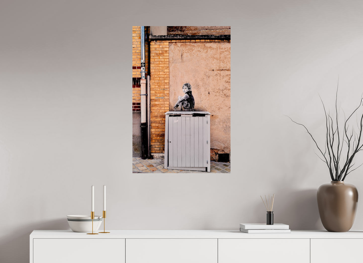 60 x 90 cm, Tirage brillant papier Fuji Crystal DP II (à encadrer) L’attente  (France, Chartres)