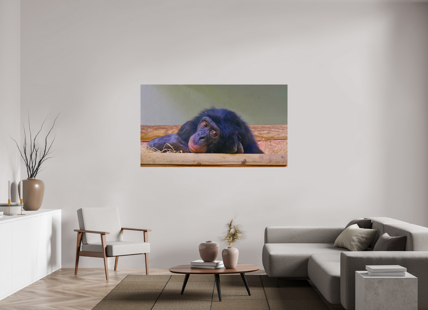 176 x 99 cm, Impression mate fine art sur alu dibond (prête à être accrochée) Prisonnier (Allemagne, Berlin)