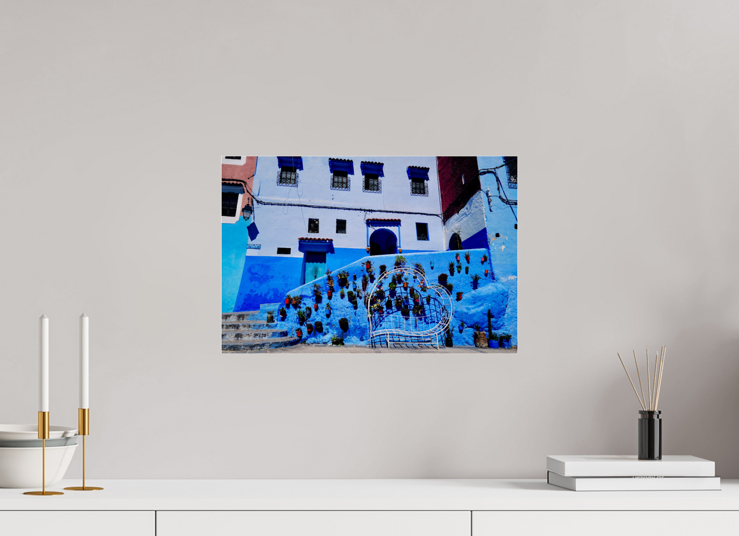 Blue love (Morocco, Chefchaouen)