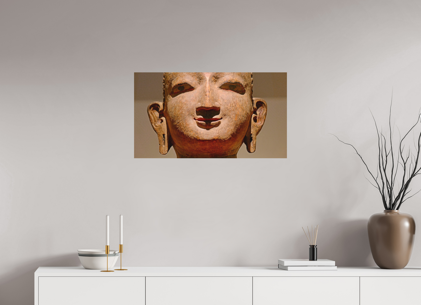 80 x 45 cm, Impression mate fine art sur alu dibond (prête à être accrochée) Sukhothaï (France, Paris)