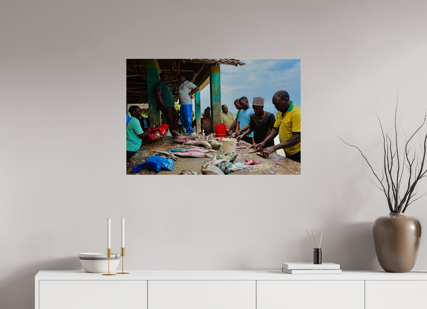 The workshop of Neptune III (Tanzania, Zanzibar)