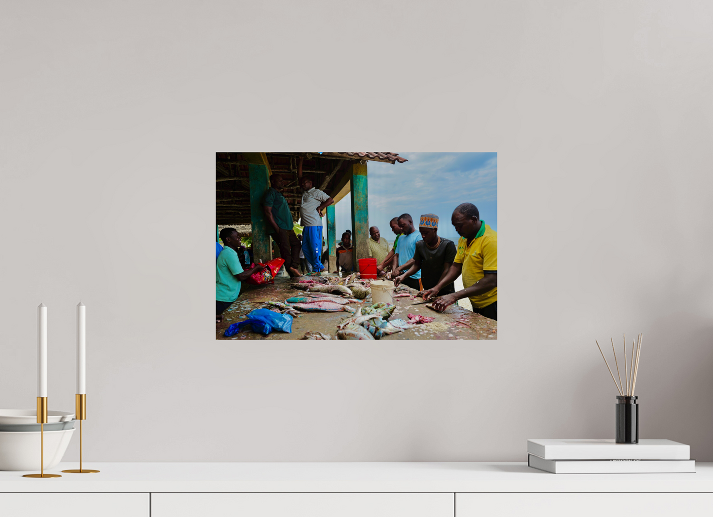 The workshop of Neptune III (Tanzania, Zanzibar)