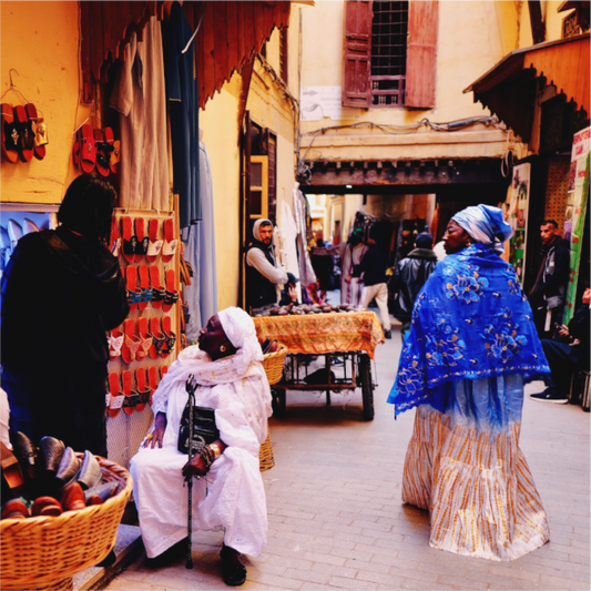 Scarves &amp; Palavers (Morocco, Fez)