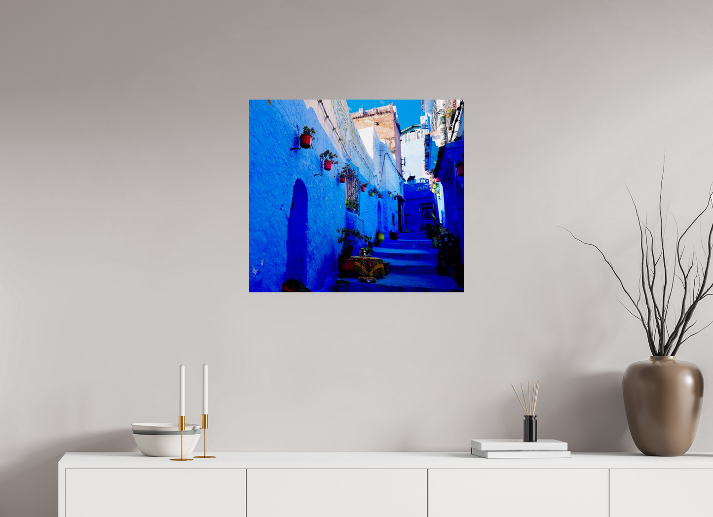 Blue Labyrinth (Morocco, Chechaouen)