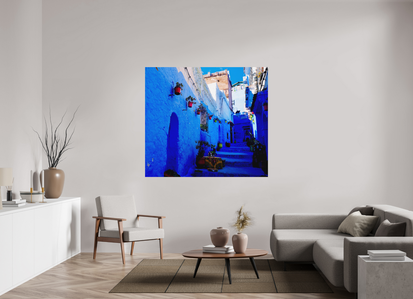Blue Labyrinth (Morocco, Chechaouen)