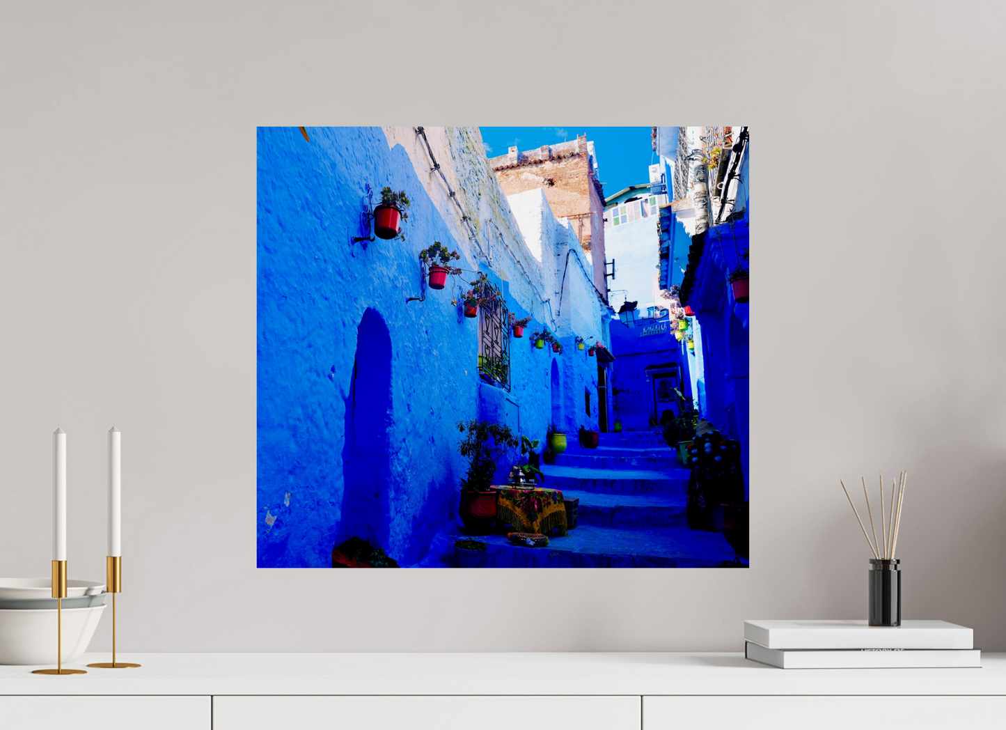 Blue Labyrinth (Morocco, Chechaouen)