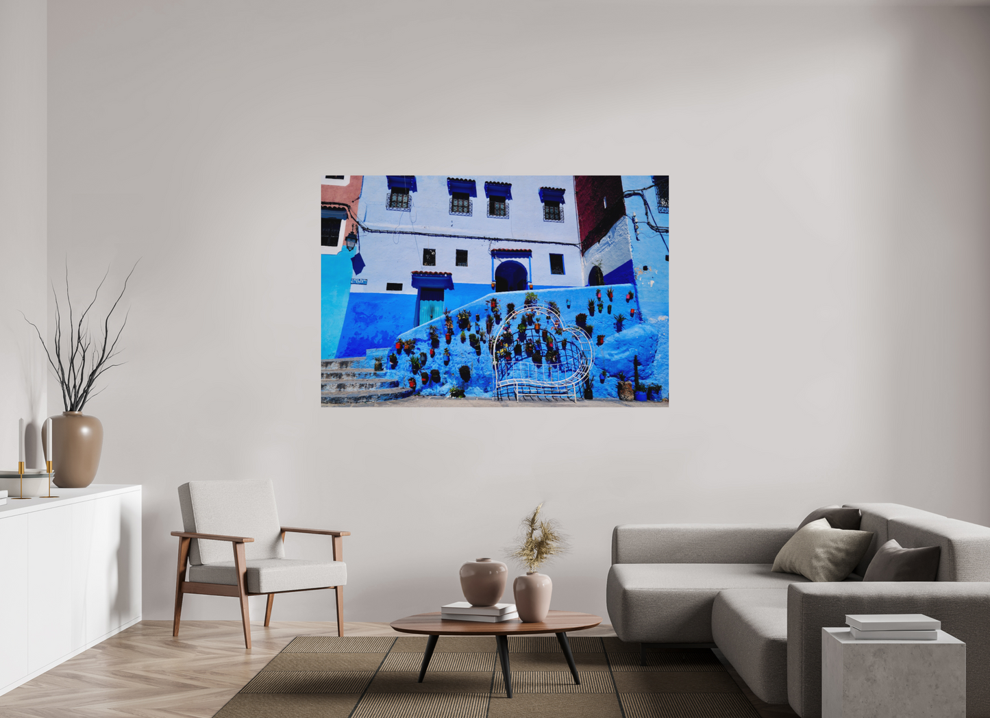 Blue love (Morocco, Chefchaouen)