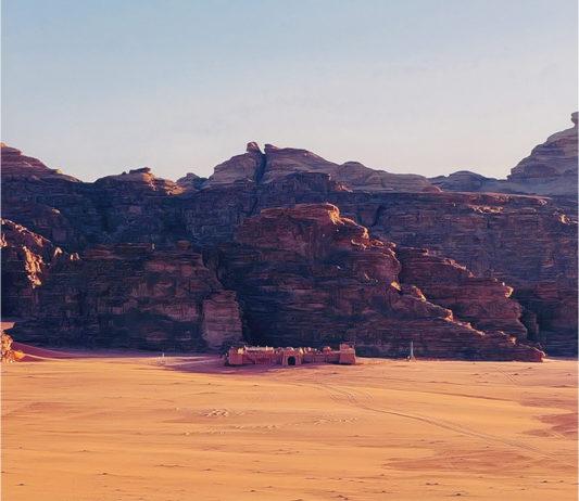 In the Shadow of the Giants (Jordan, Wadi Rum)