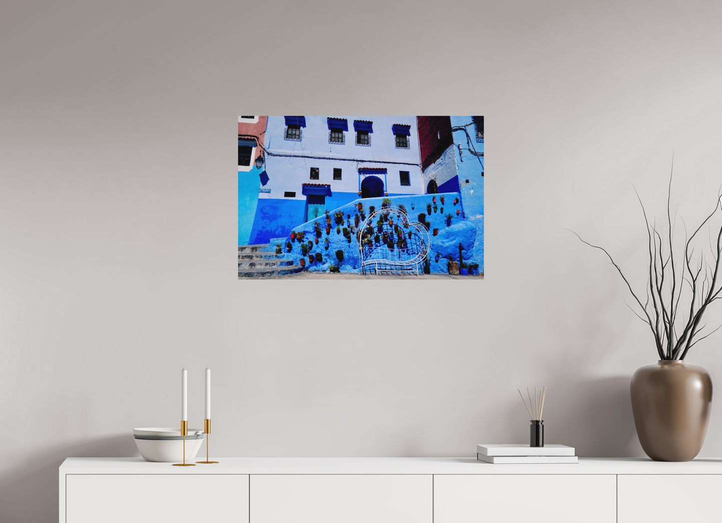 Blue love (Morocco, Chefchaouen)
