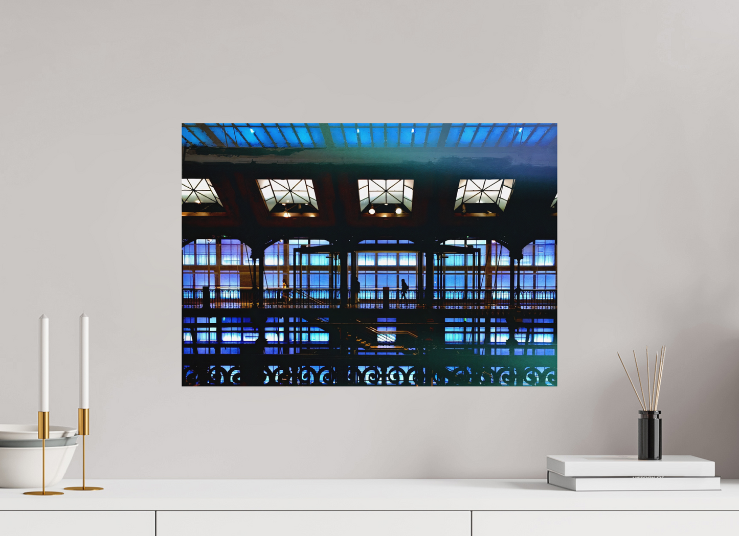 57,1 x 40 cm, Impression mate fine art sur alu dibond (prête à être accrochée) Isotropie (France, Paris)