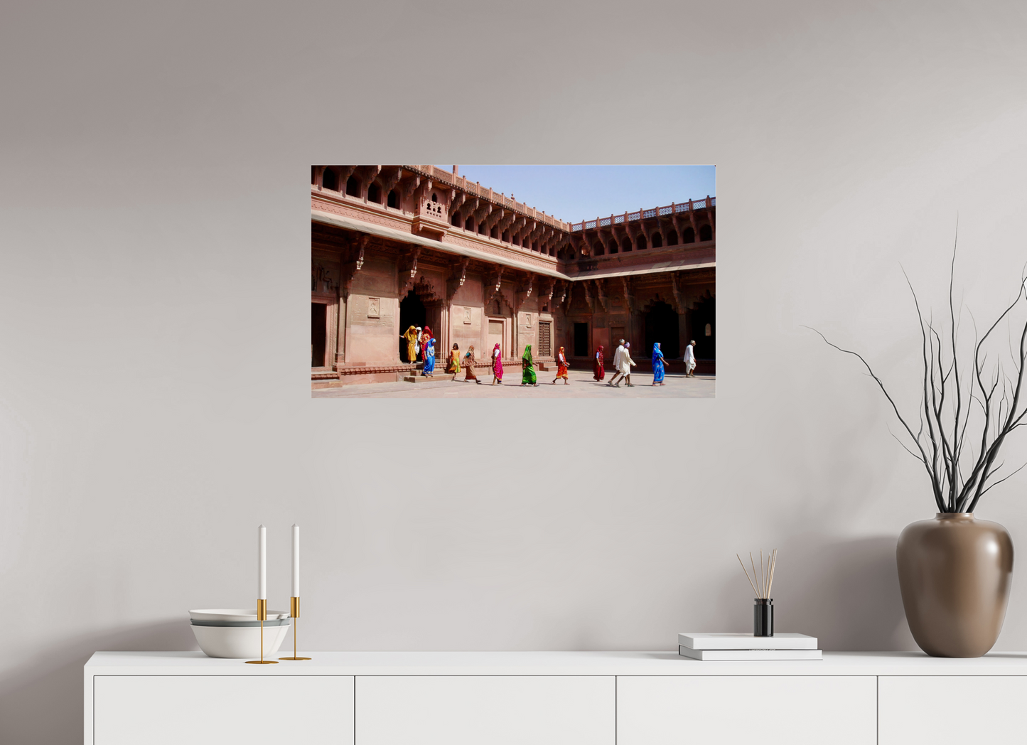 Rajasthan flow (India, Jaipur)